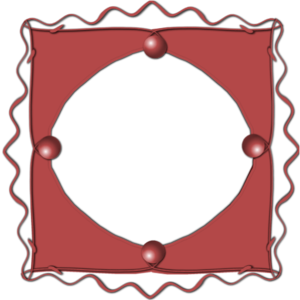 Frame Swirl And Balls Image